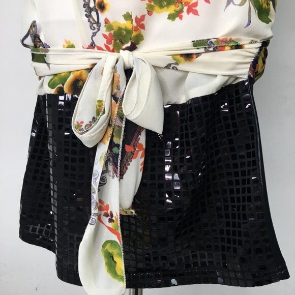 Vinatge Anna Sui Y2K Mini Floral Dress Size Small - Picture 7 of 16